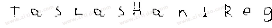 TashasHand Regular字体转换